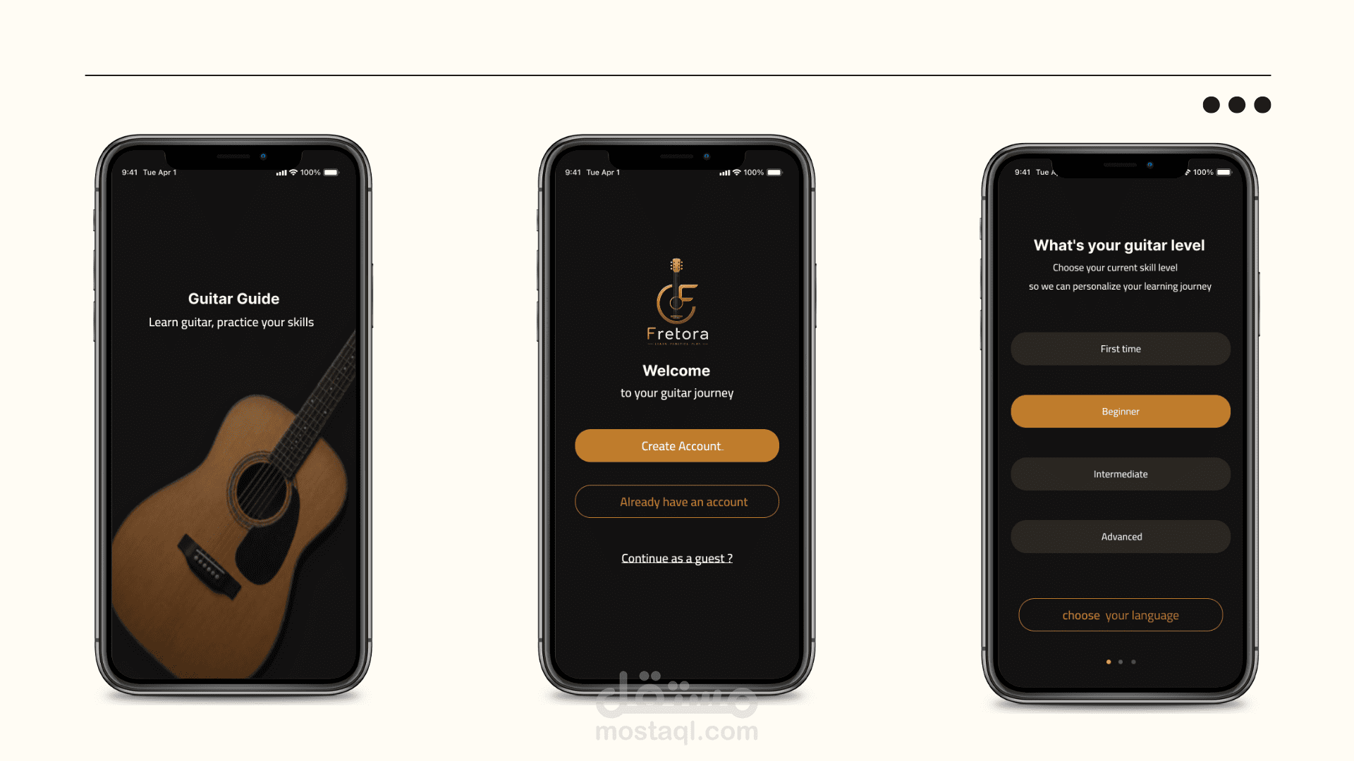 Guitar Learning App
