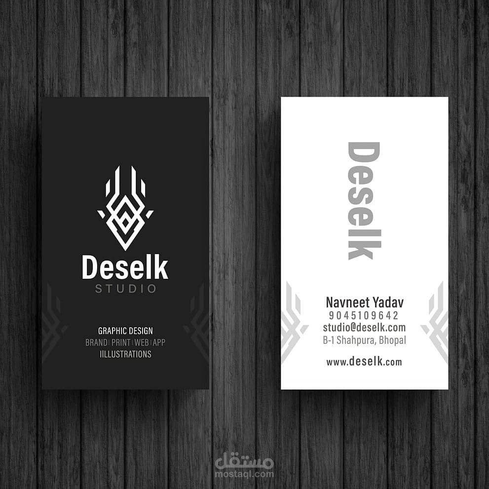 تصميم business card