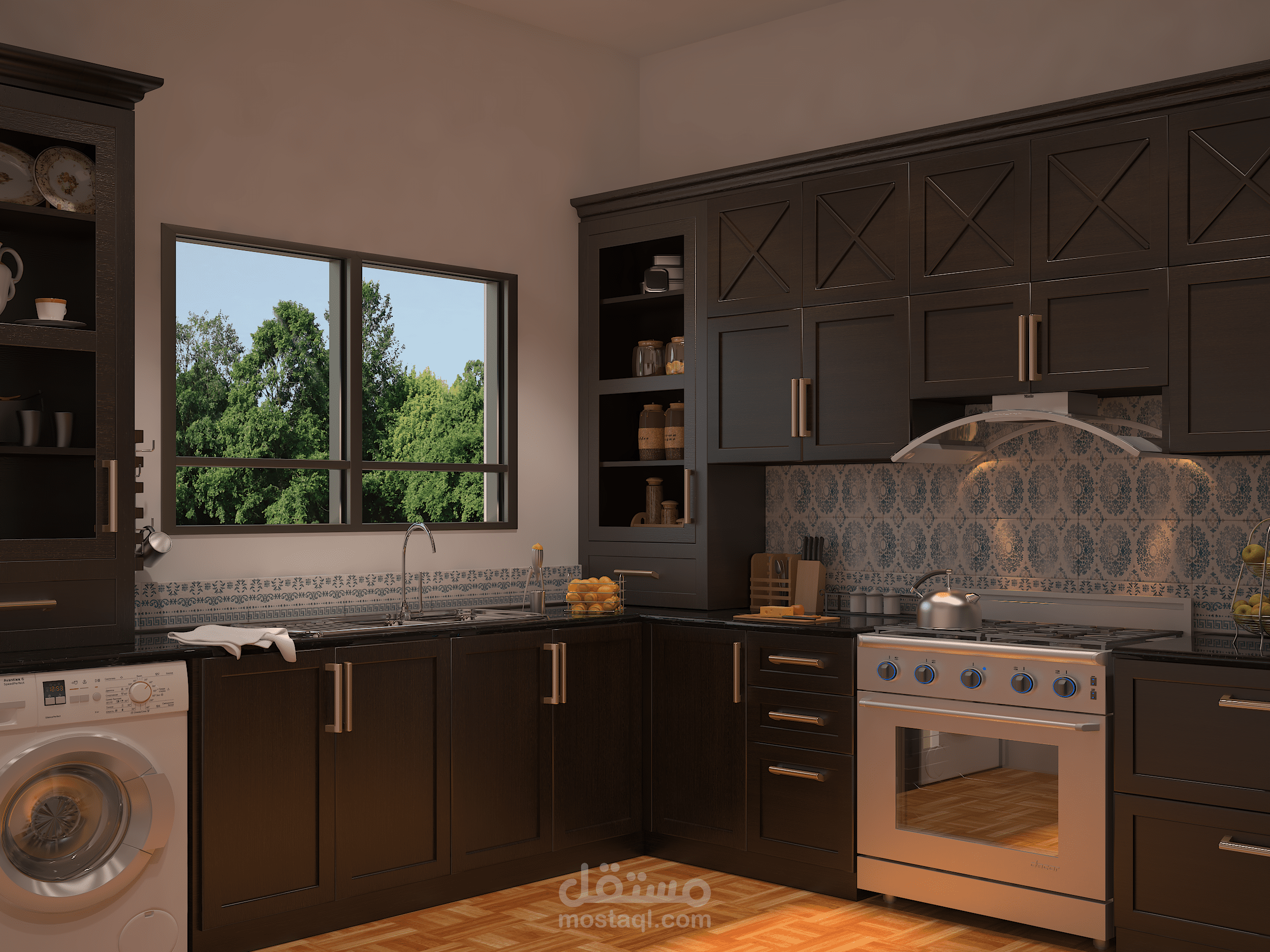 تصميم وديكور مطبخ موديرن