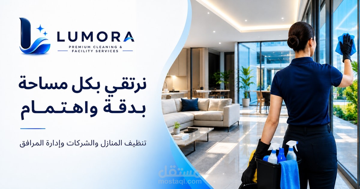 تصميم وتطوير موقع Lumora ثنائي اللغة