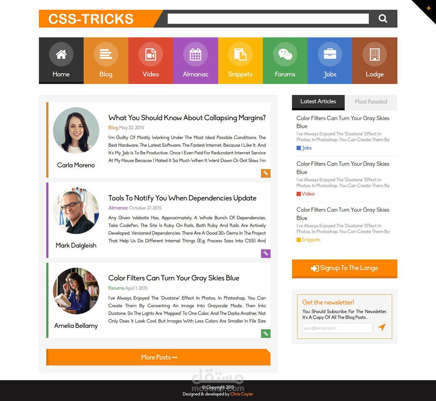 CSS Tricks re-design