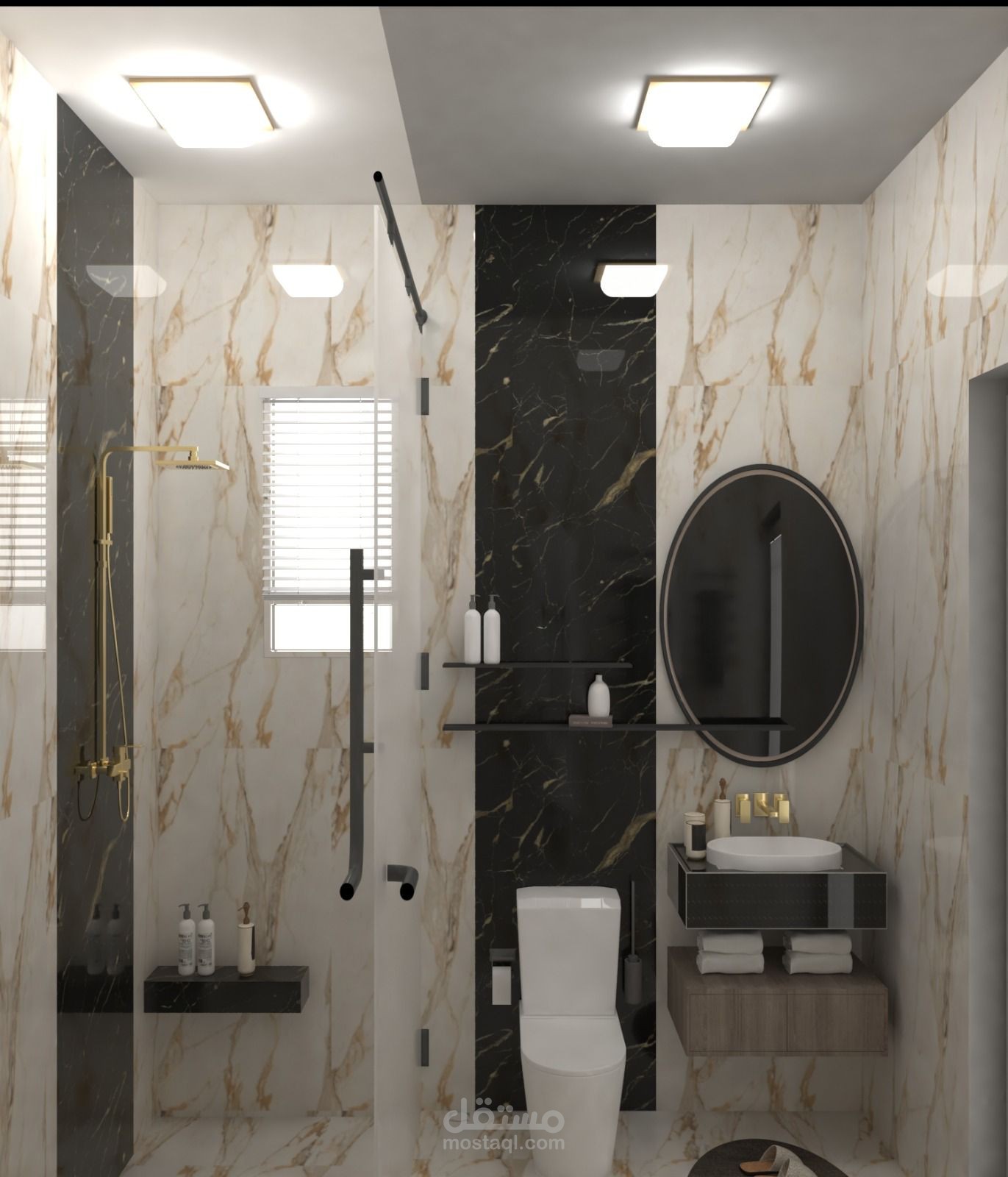 تصميم حمام