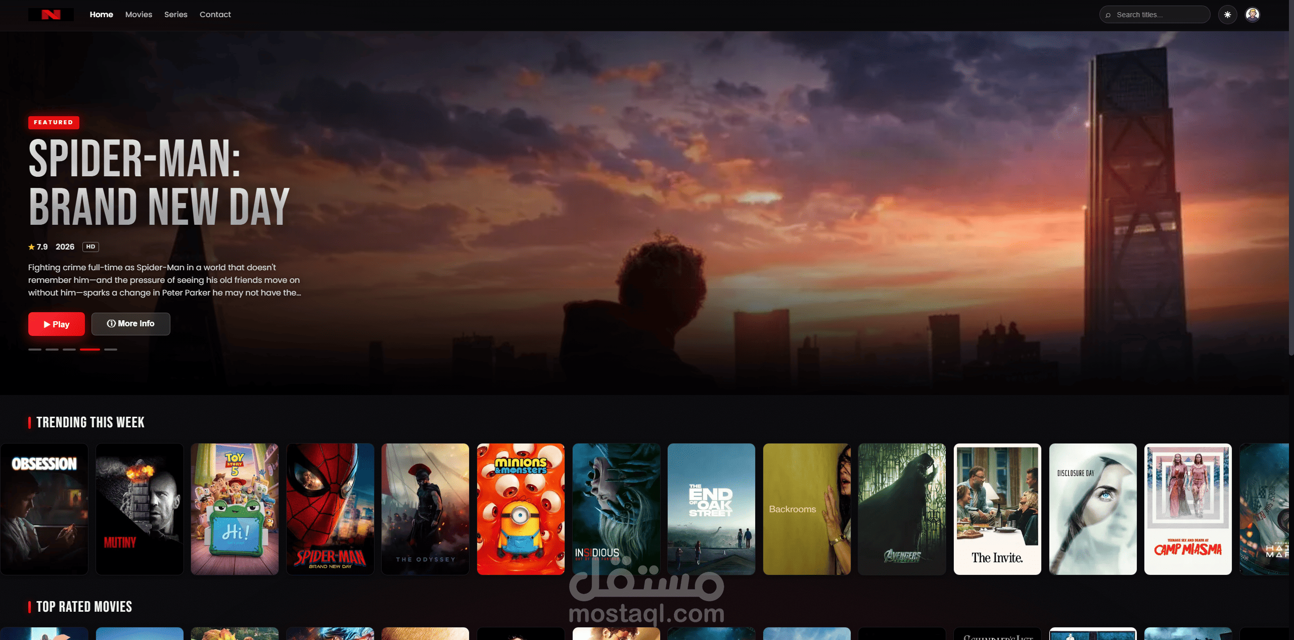 Movies store