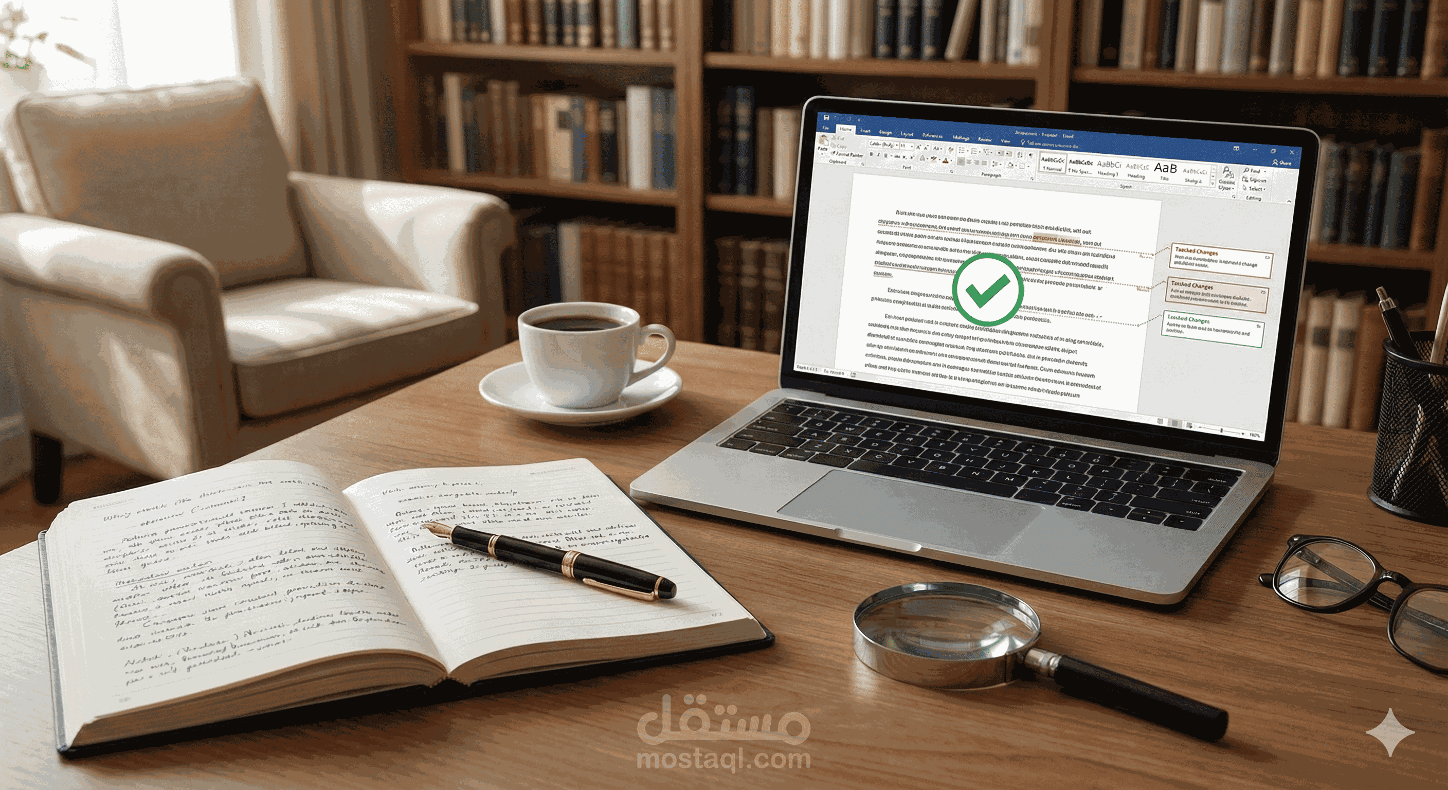 كاتب ومدقق لغوي