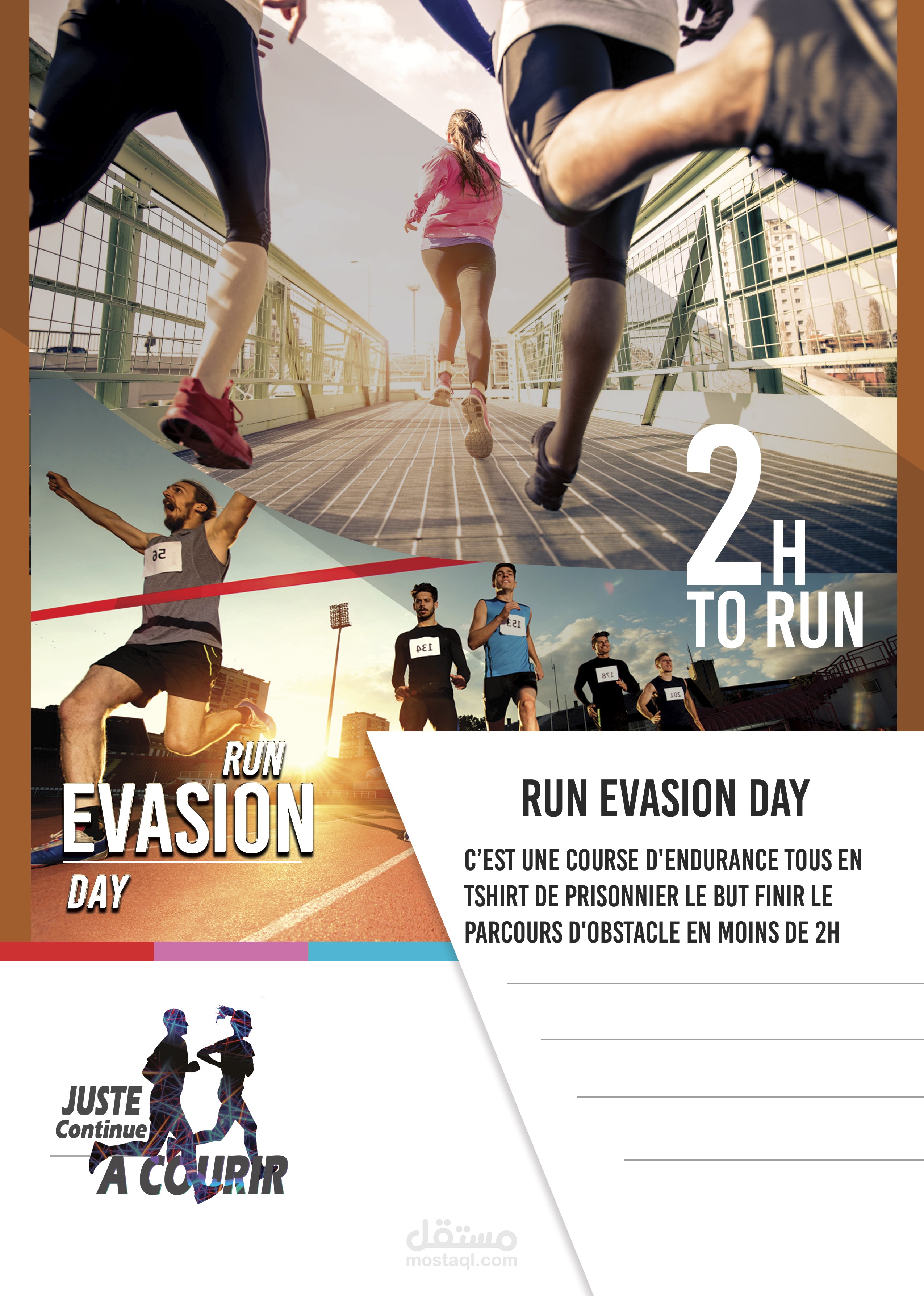 flyer running avasion