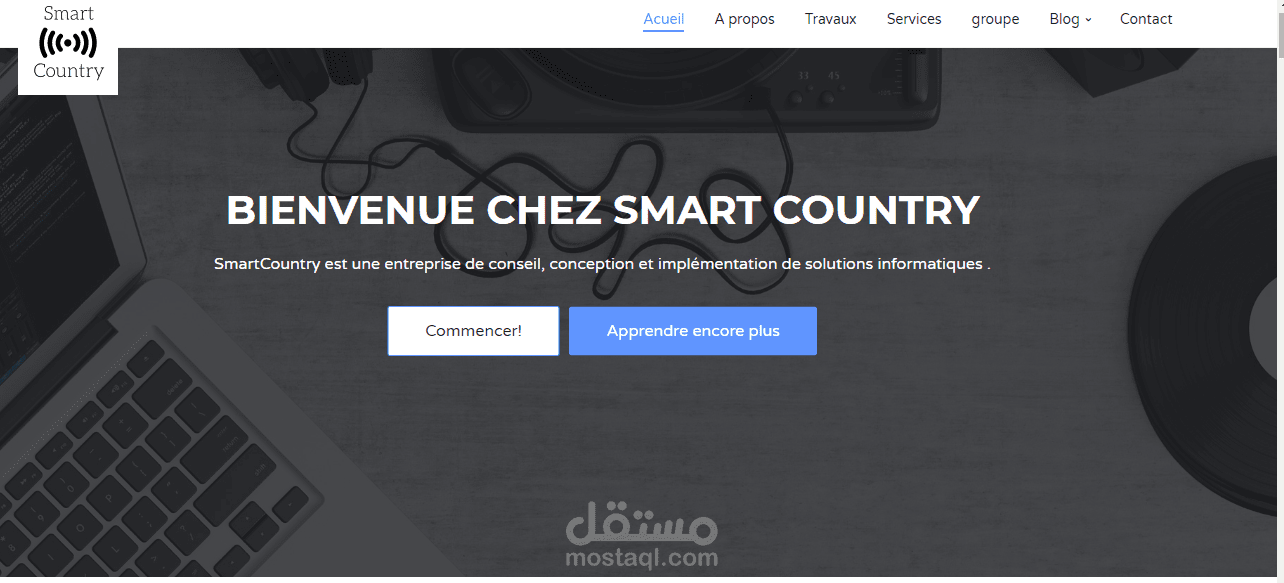 إنشاء موقع تعريفي خاص بشركتك أو خدماتك