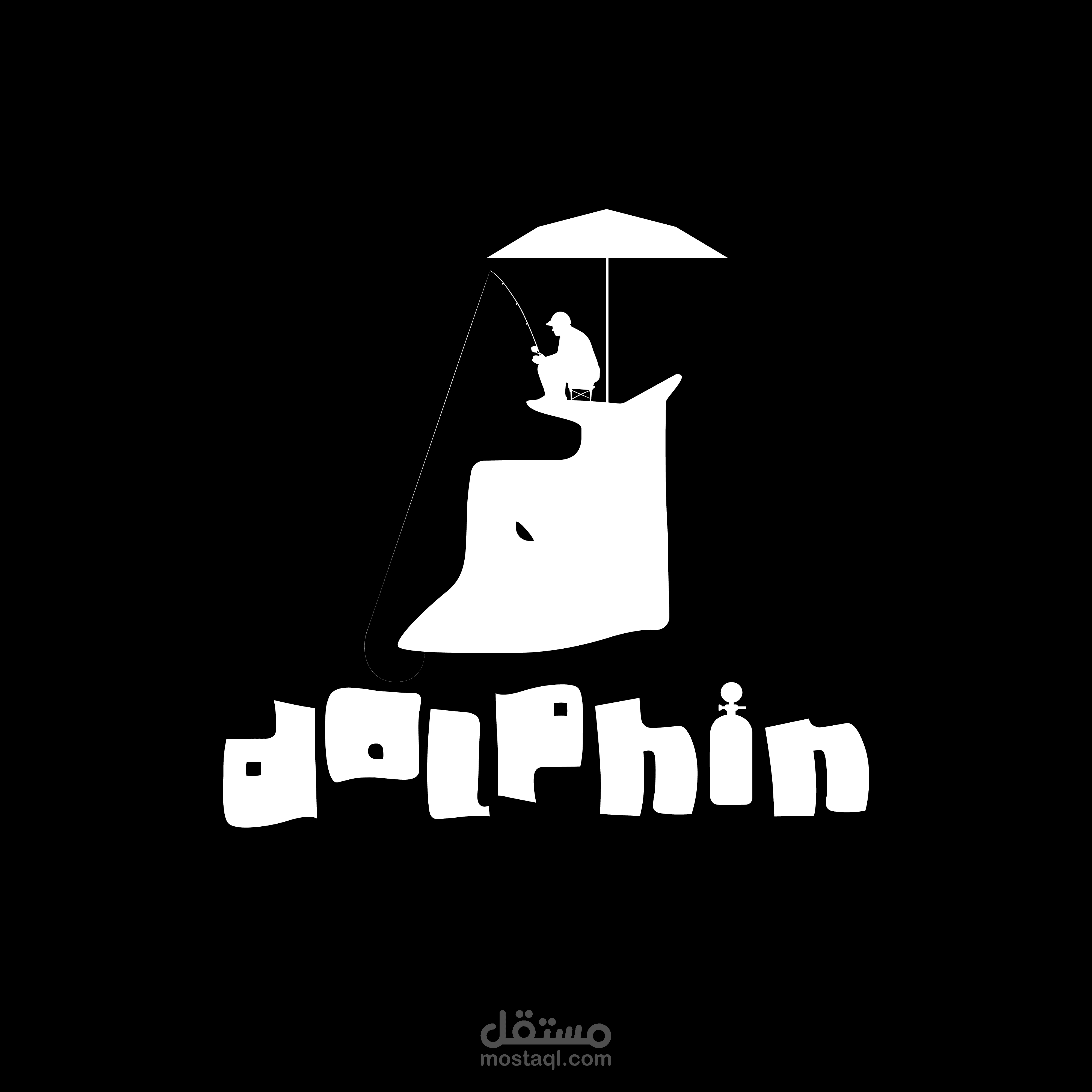 Logo Design For Sea Tools Shop - Dolphin