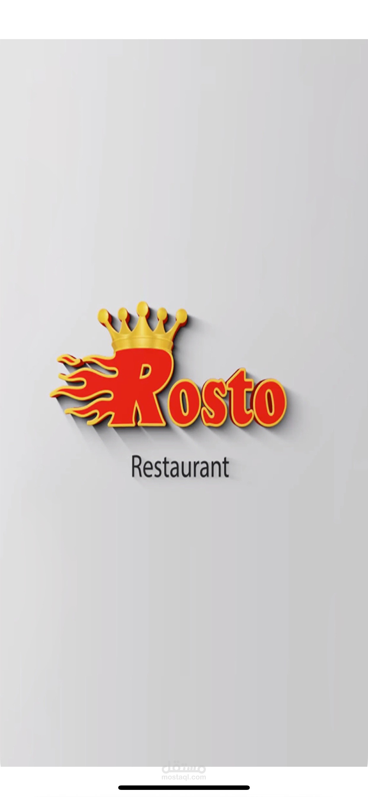 Rosto - Resturent App