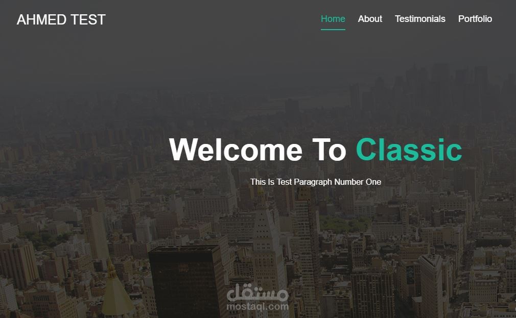 صفحة هبوط landing page