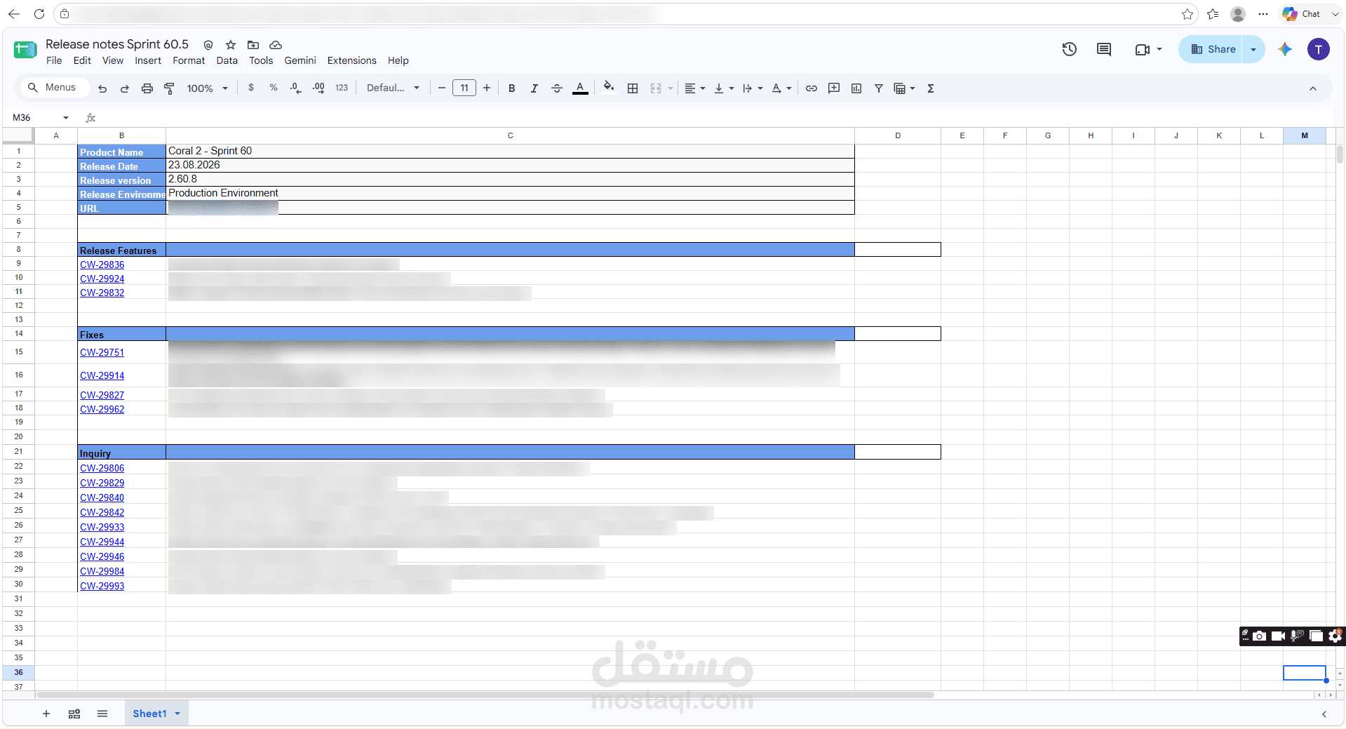 أداة Python لإنشاء Release Notes تلقائيًا من Jira وGitHub