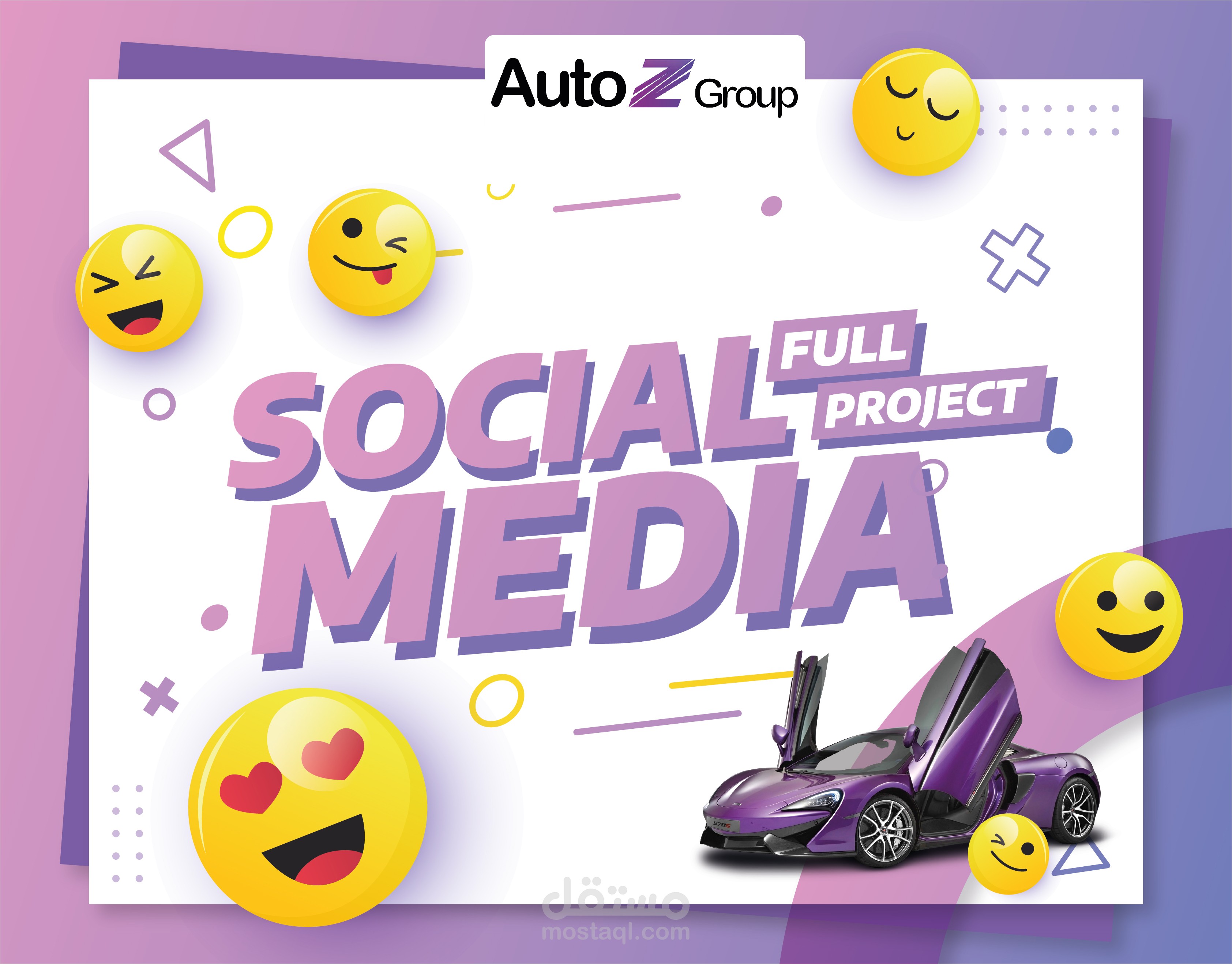 Social Media | Auto Z Group Full Project
