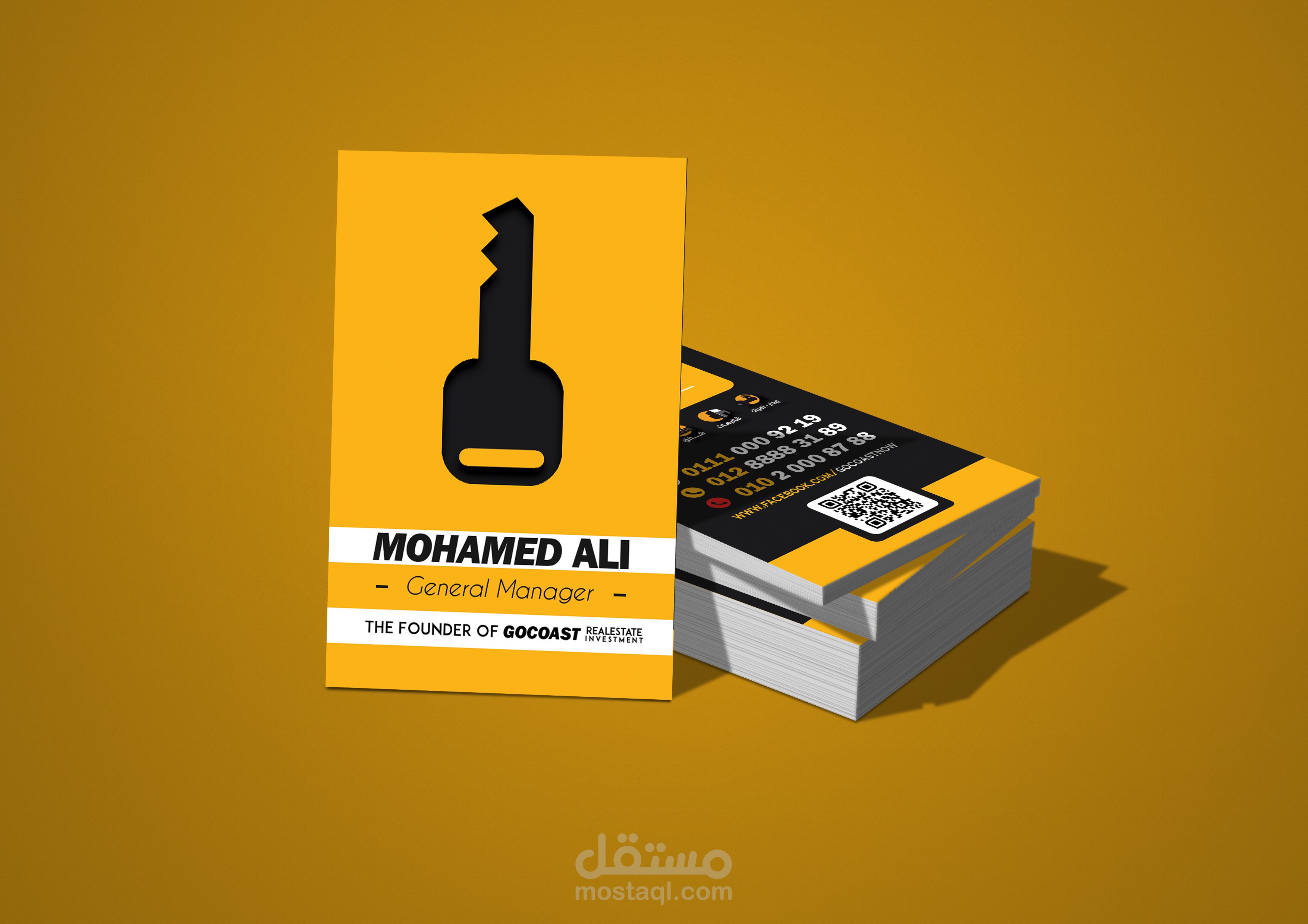 تصميم كارت شخصي