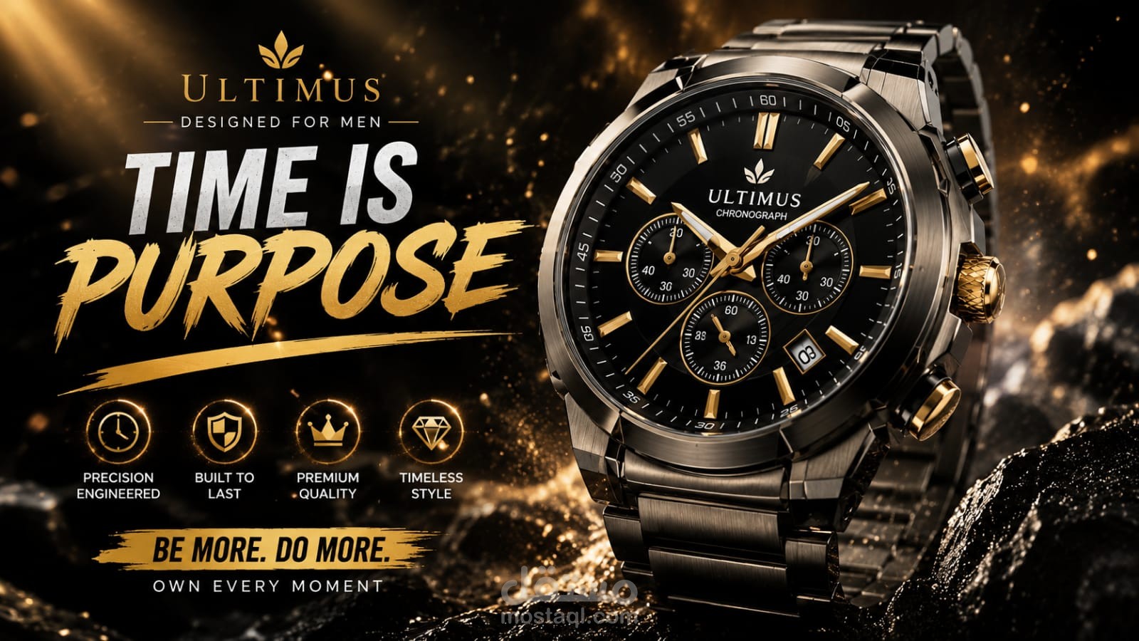 ULTIMUS – The Future of Luxury Watches | AI-Generated Commercial