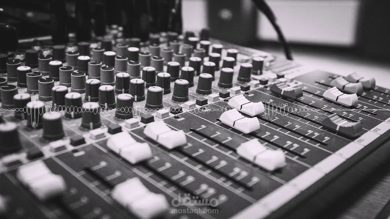 Audio engineering for V O artist showreel