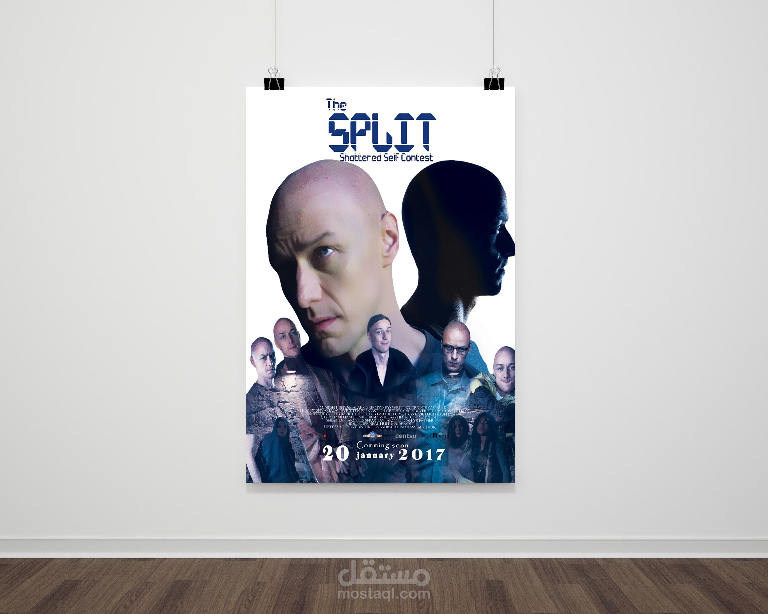 movie poster split