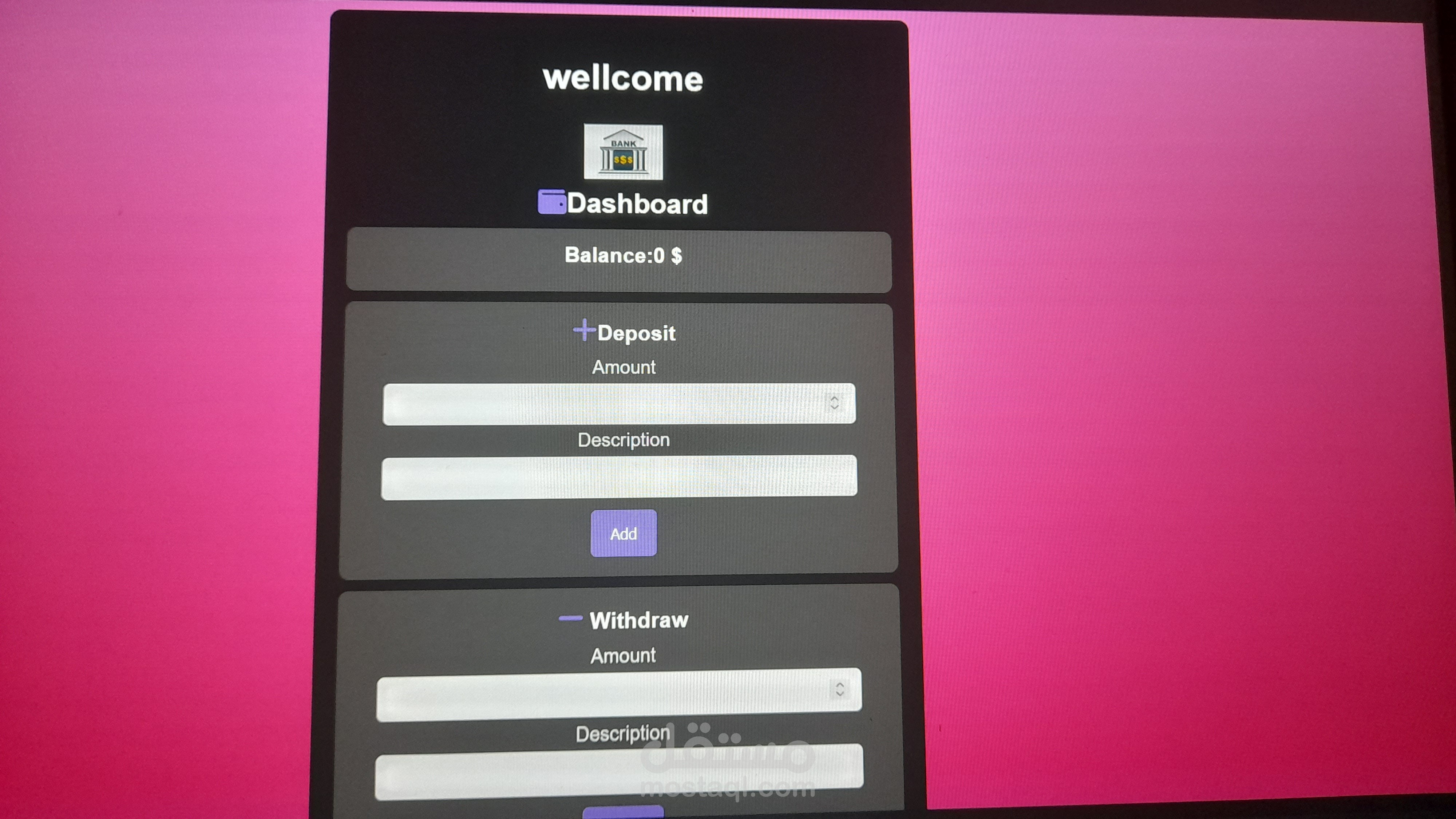 Smart Bank System