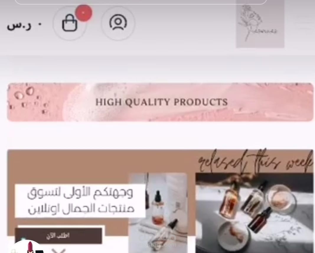 تصميم متجر سلة