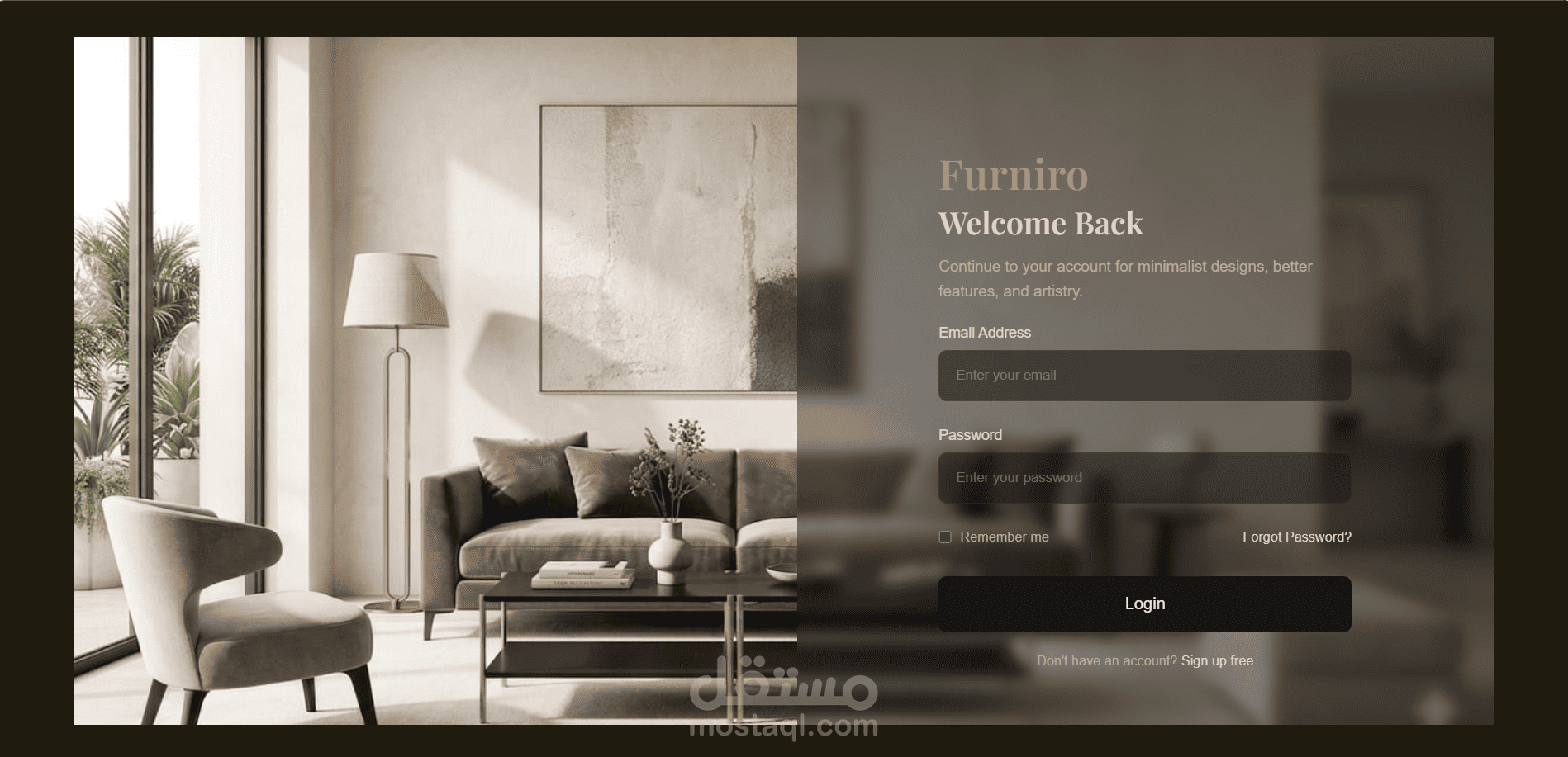 Furinto - Furniture E-commerce Website