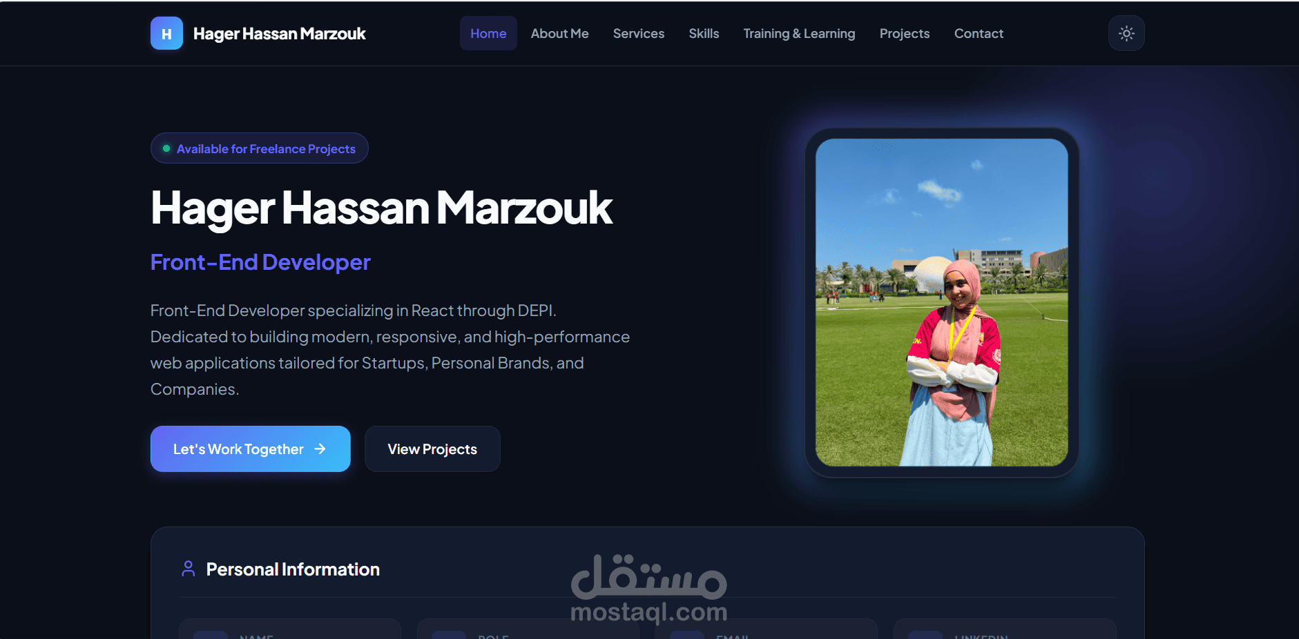 تصميم وتطوير موقع ويب متجاوب باستخدام HTML وCSS وJavaScript