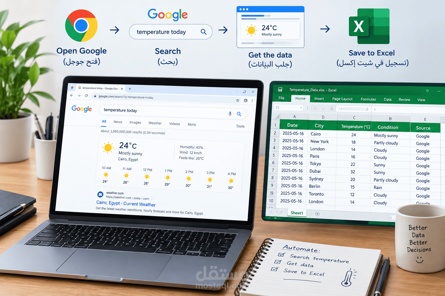 Automated Temperature Tracker (UiPath)