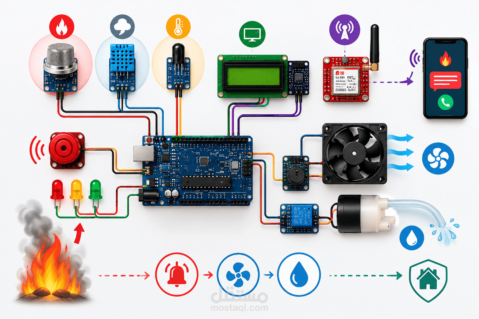 Fire & Smoke Detection System