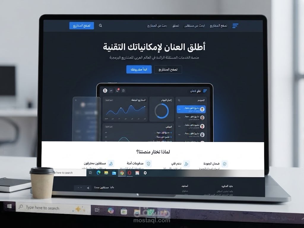 Professional Tech Company Landing Page Design