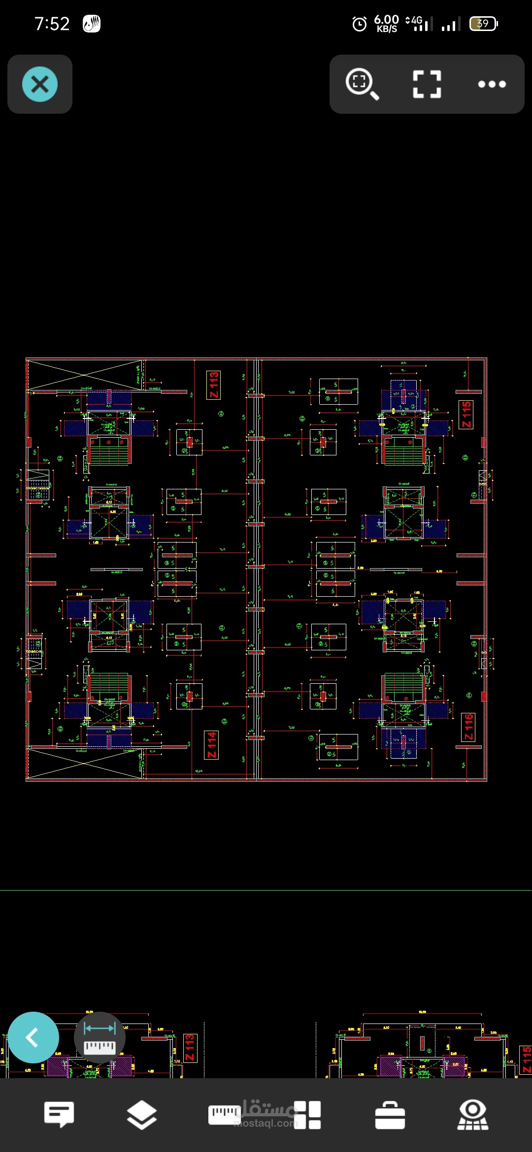 عماره ١٢ دور رسم هندسي
