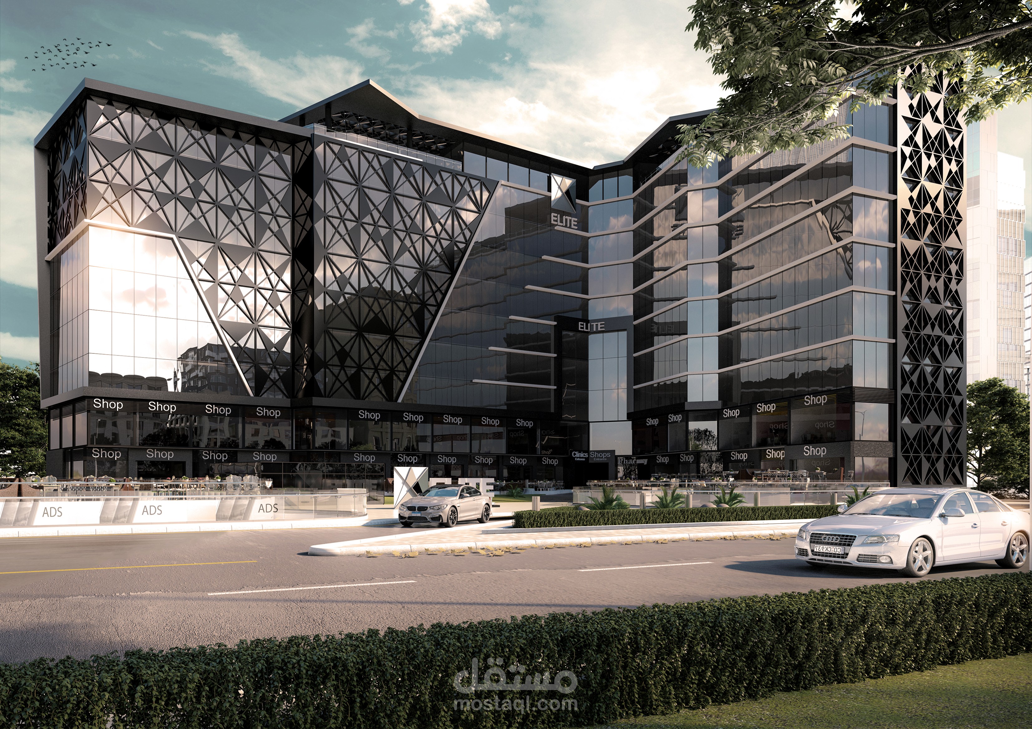 Mall 3D visualization