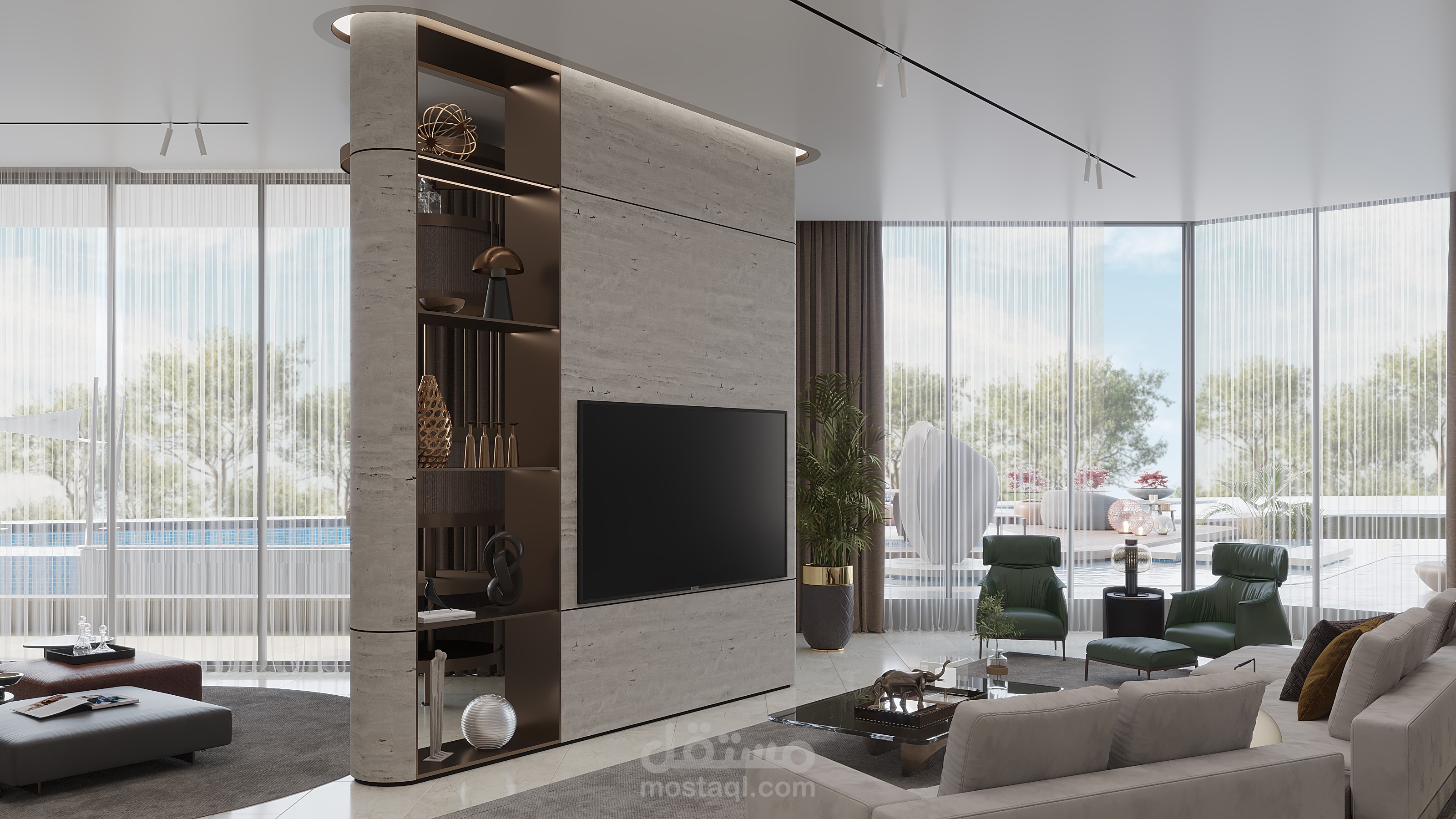 Villa interior design