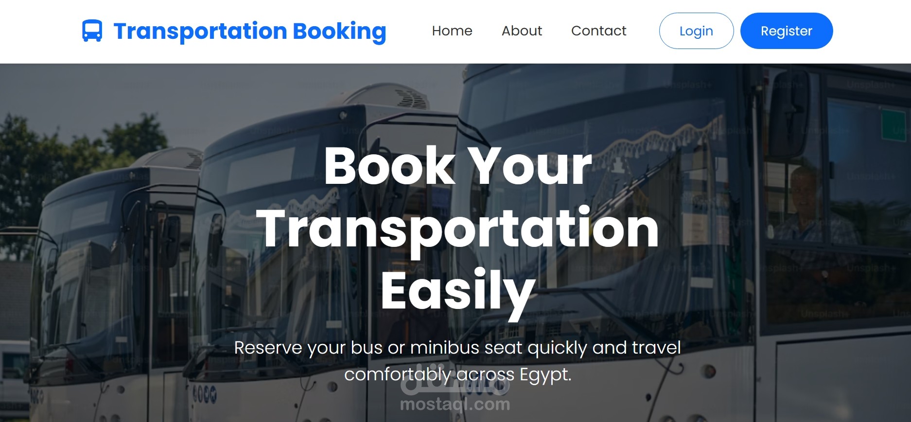 Transportation Booking System using PHP & MySQL