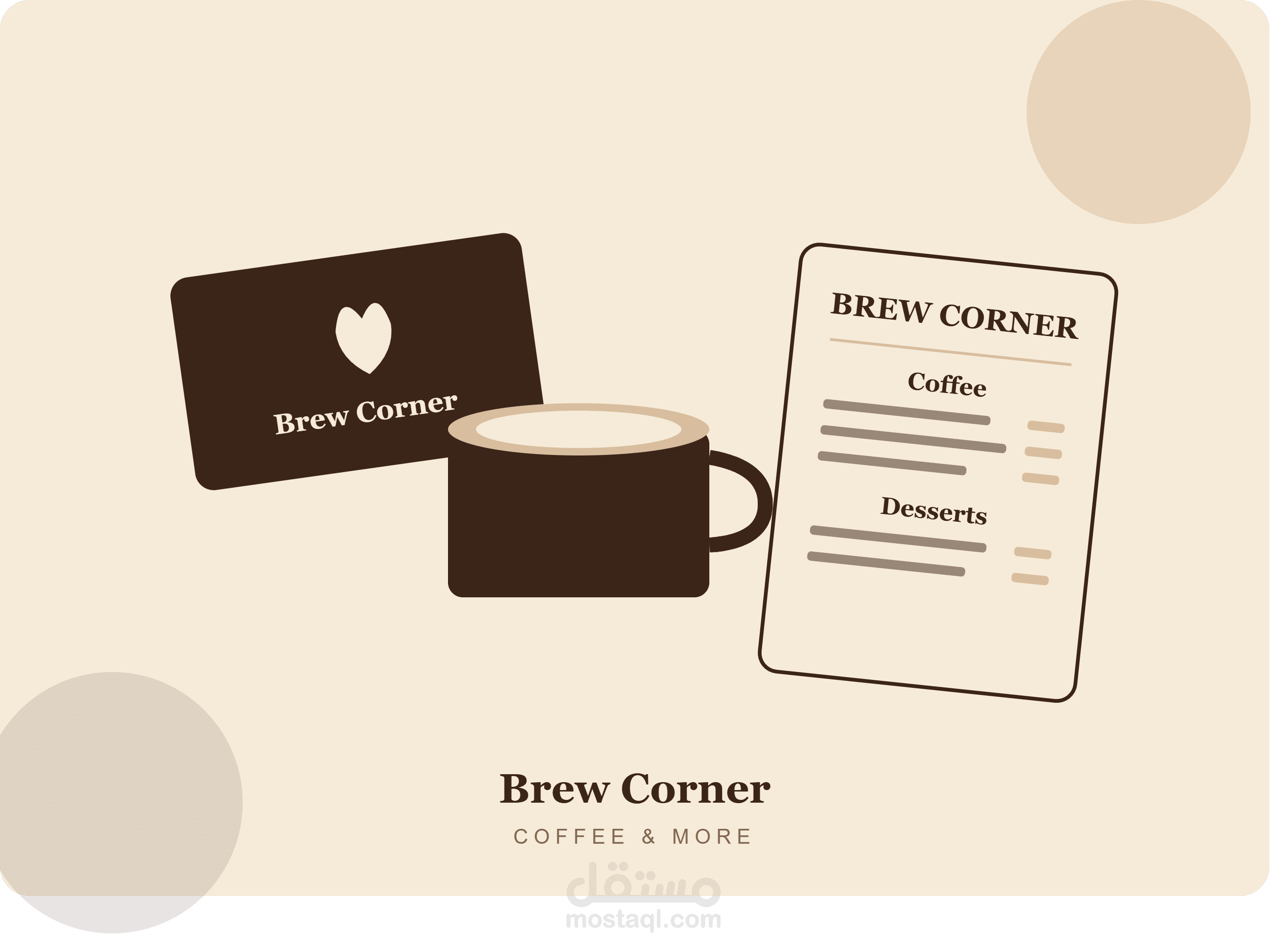 Brew Corner – Coffee Shop Brand Identity