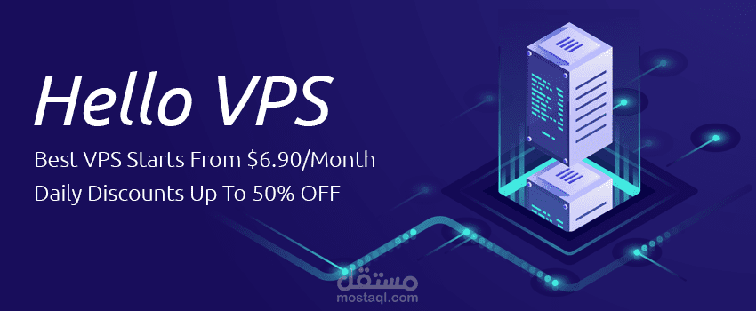 انشاء موقع vps و الترويج له و متابعة الطلبات و الرد علي العملاء