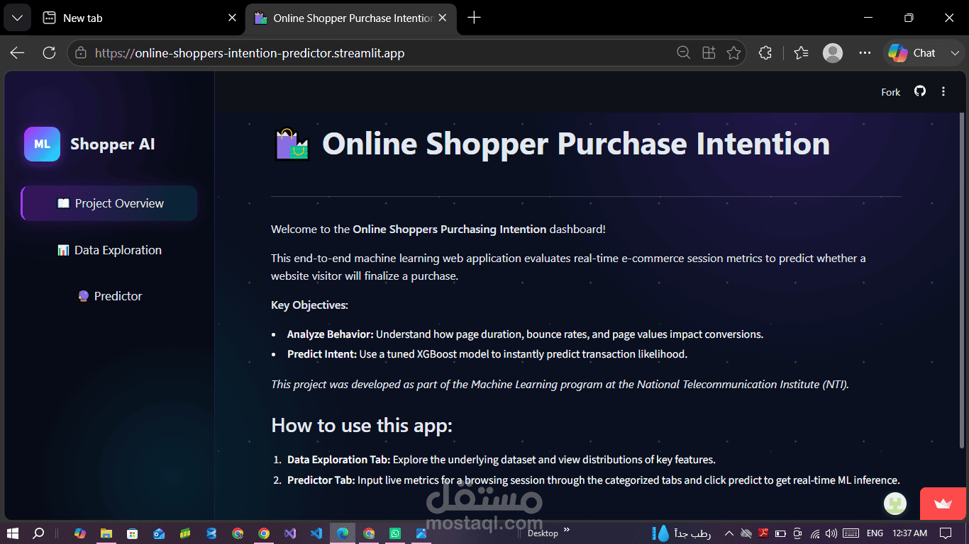 Online Shoppers Intention Analysis