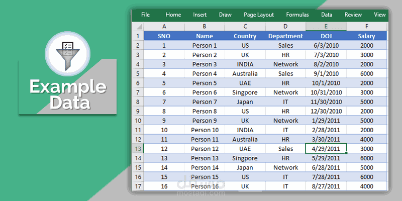 تطوير البحث و الفلترة باستخدام VBA في الاكسل