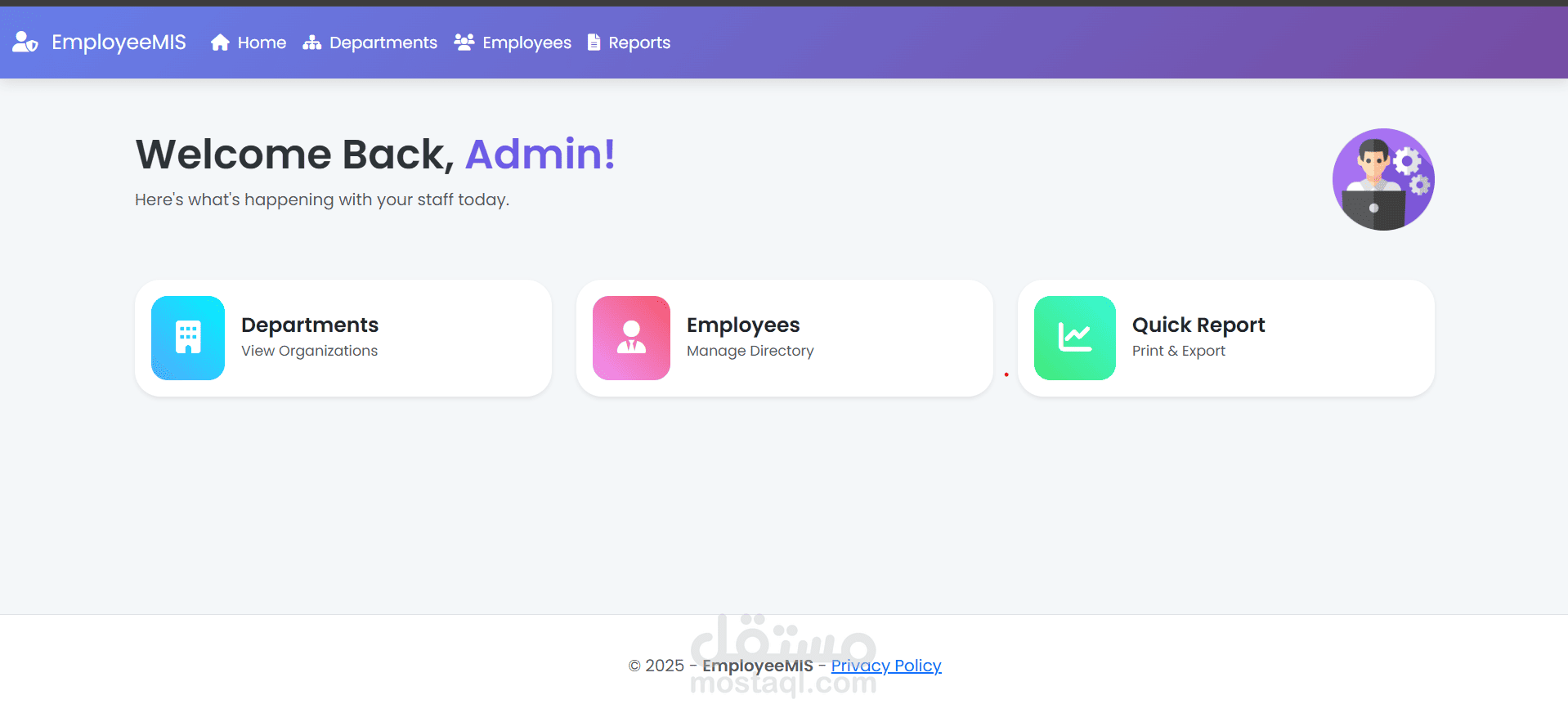 Employee Management System – Full-Stack Web Application