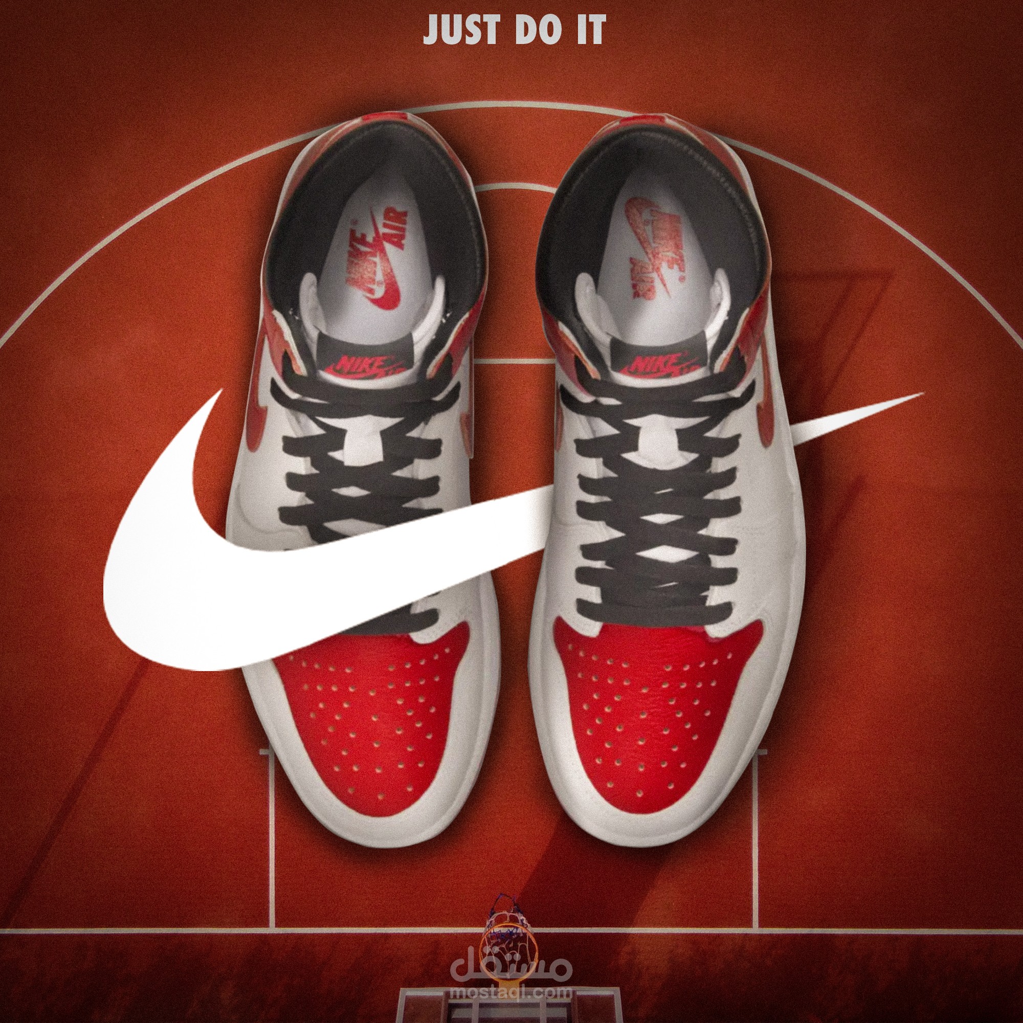 اعلان سوشيال ميديا غير رسمي لشركة Nike