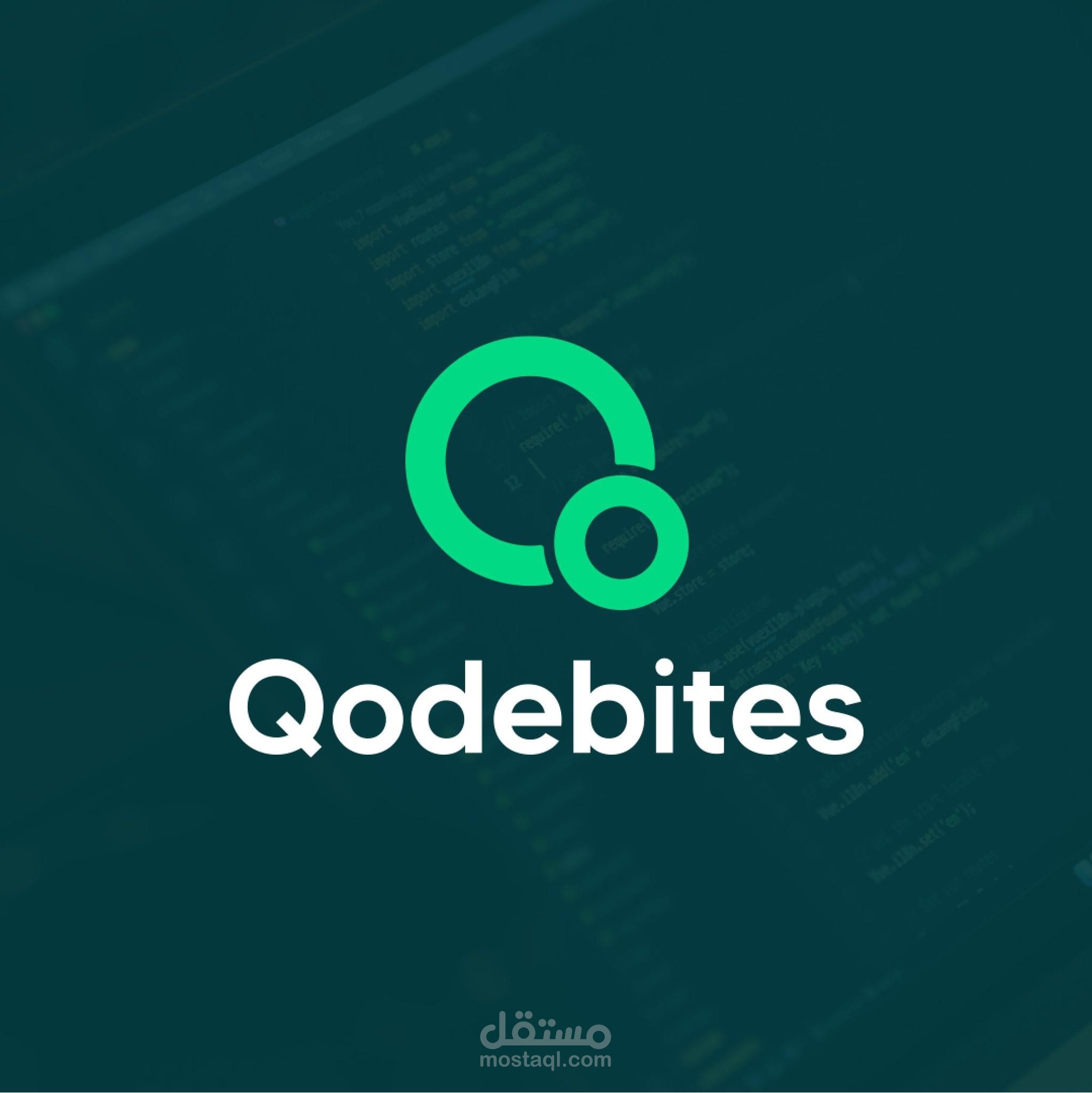 Qodebites | Software house (visual identity design)