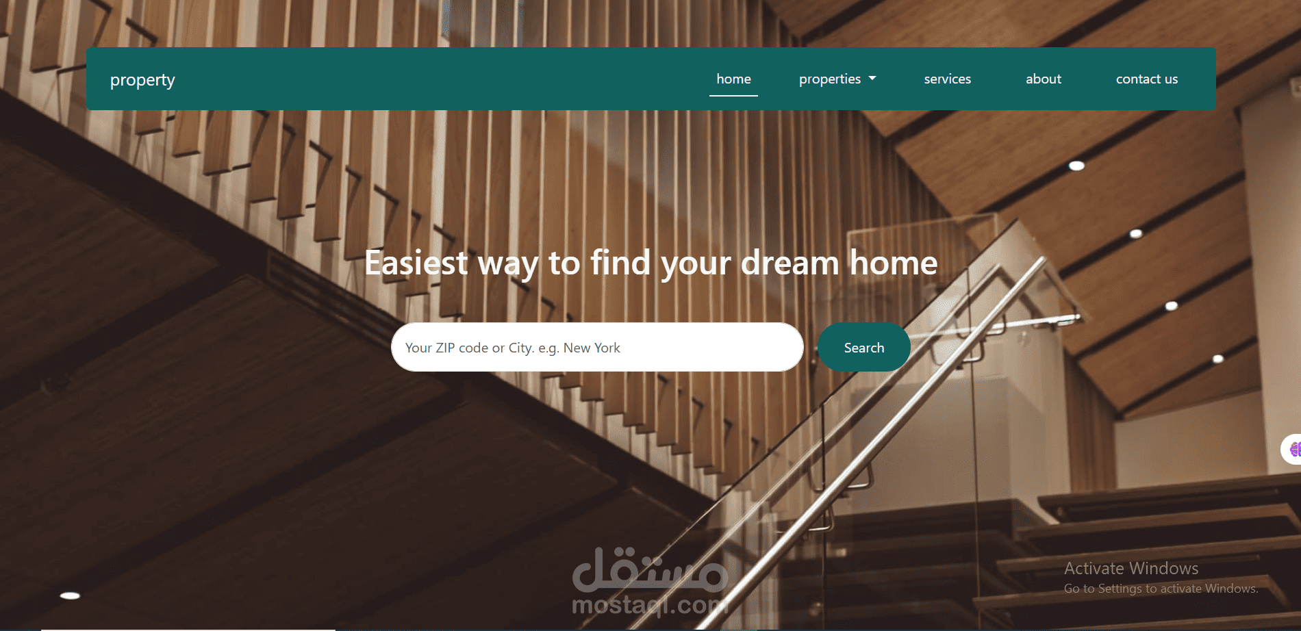 Modern Responsive Landing Page