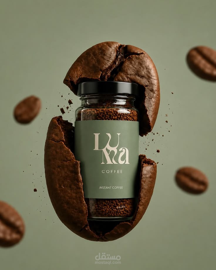 Luka Coffee | هوية بصرية تحوّل القهوة إلى تجربة