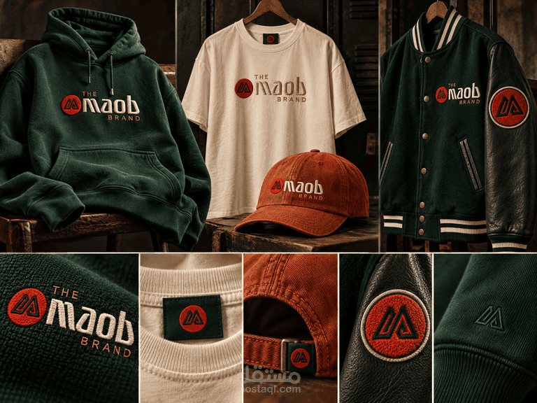 The Maob Brand — هوية أزياء فاخرة بروح عصرية وهوية لا تُنسى