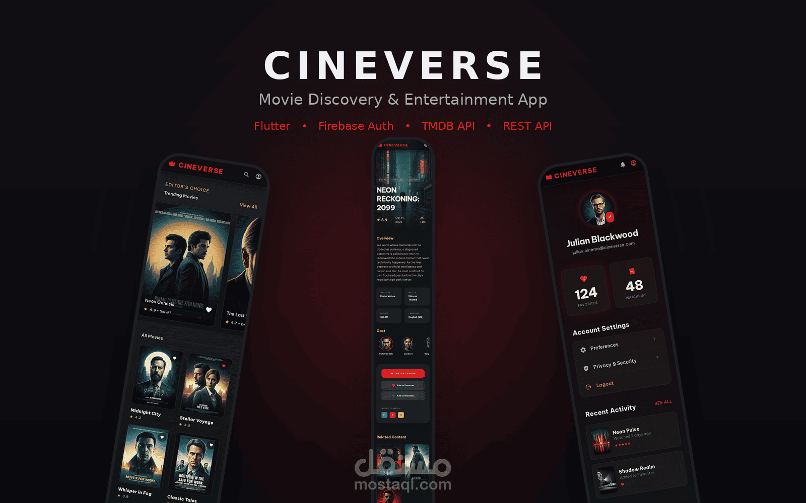 Cineverse – Movie Discovery & Entertainment App
