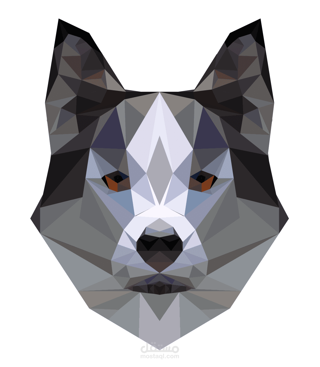Husky LowPoly