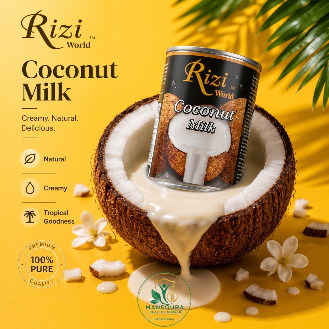 Rizi World Coconut Milk Advertisement