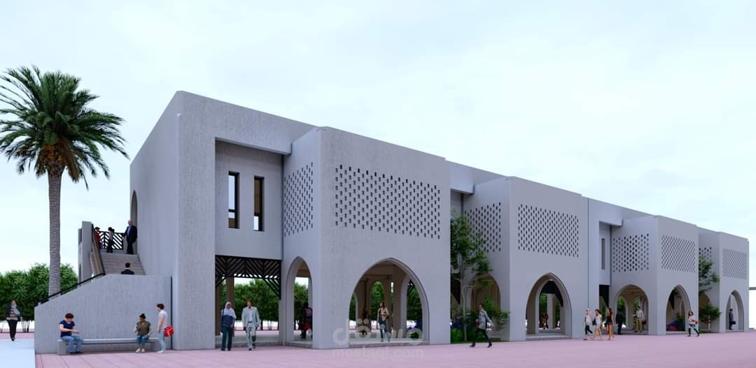 أقسام جامعية بتصميم هندسي اسلامي عصري