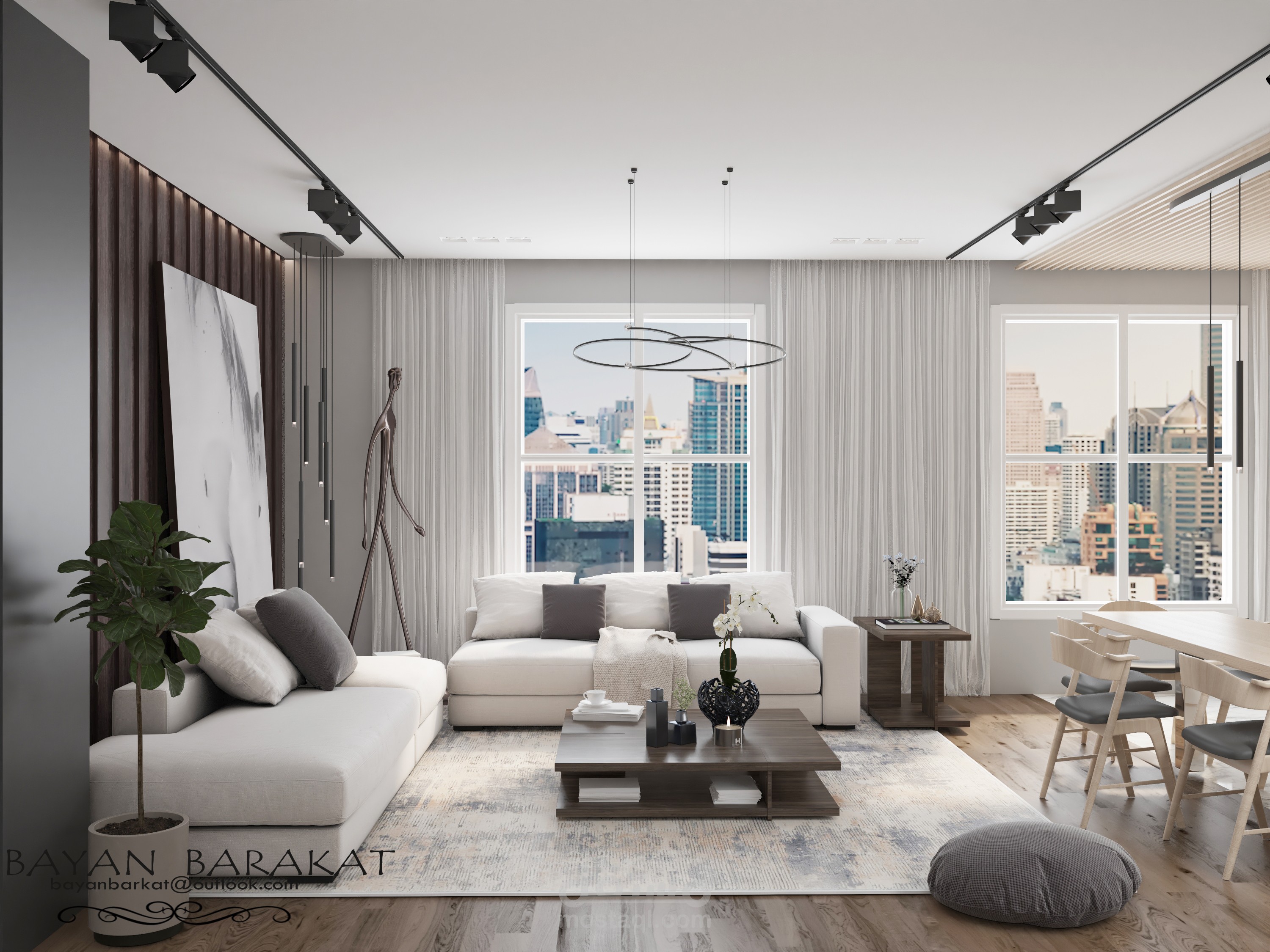 تصميم داخلي مودرن