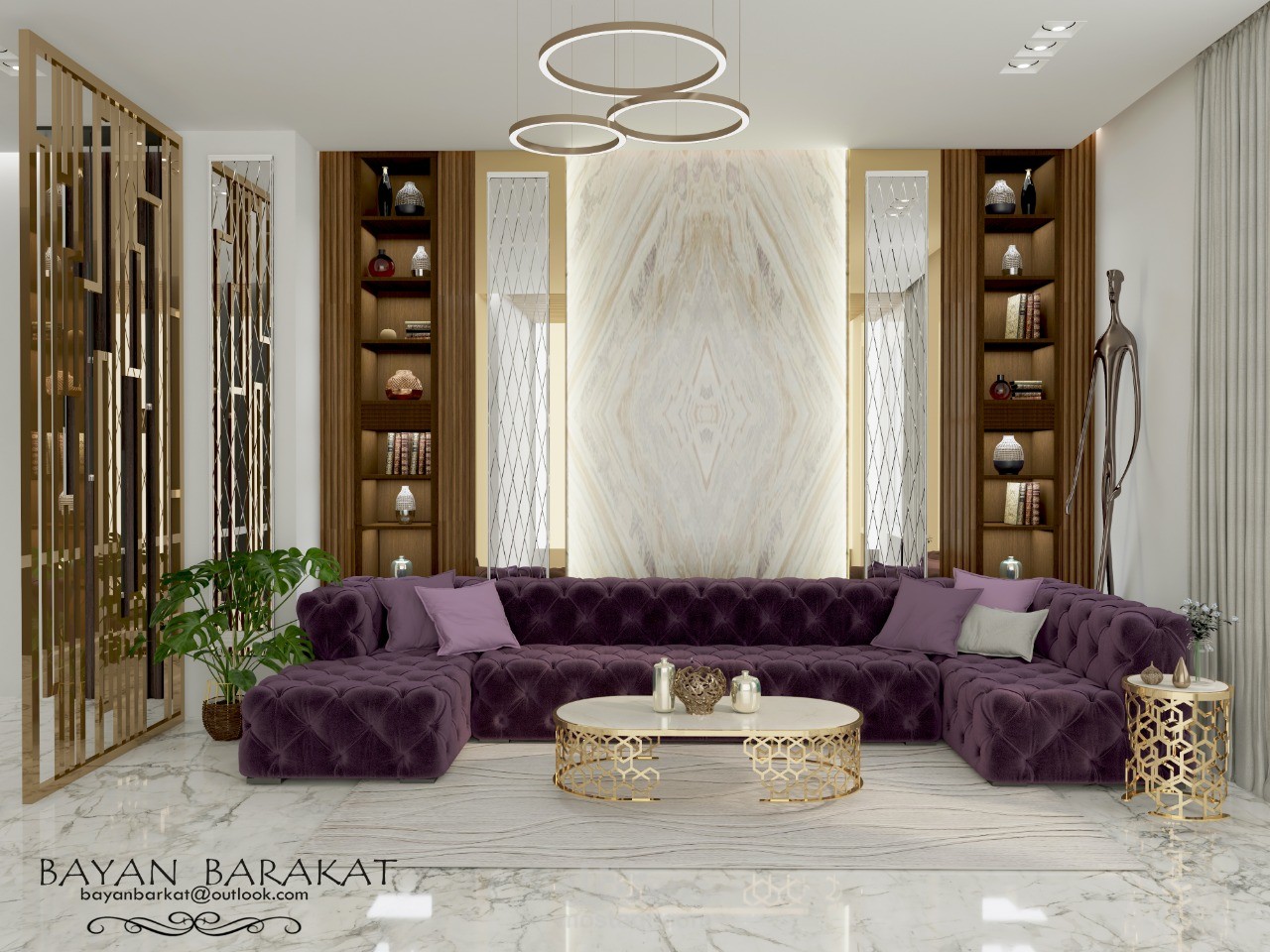 تصميم داخلي مودرن