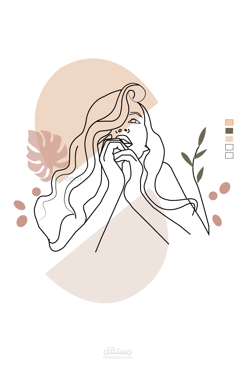 رسم شخصيات مختلفة بالاليستريتور