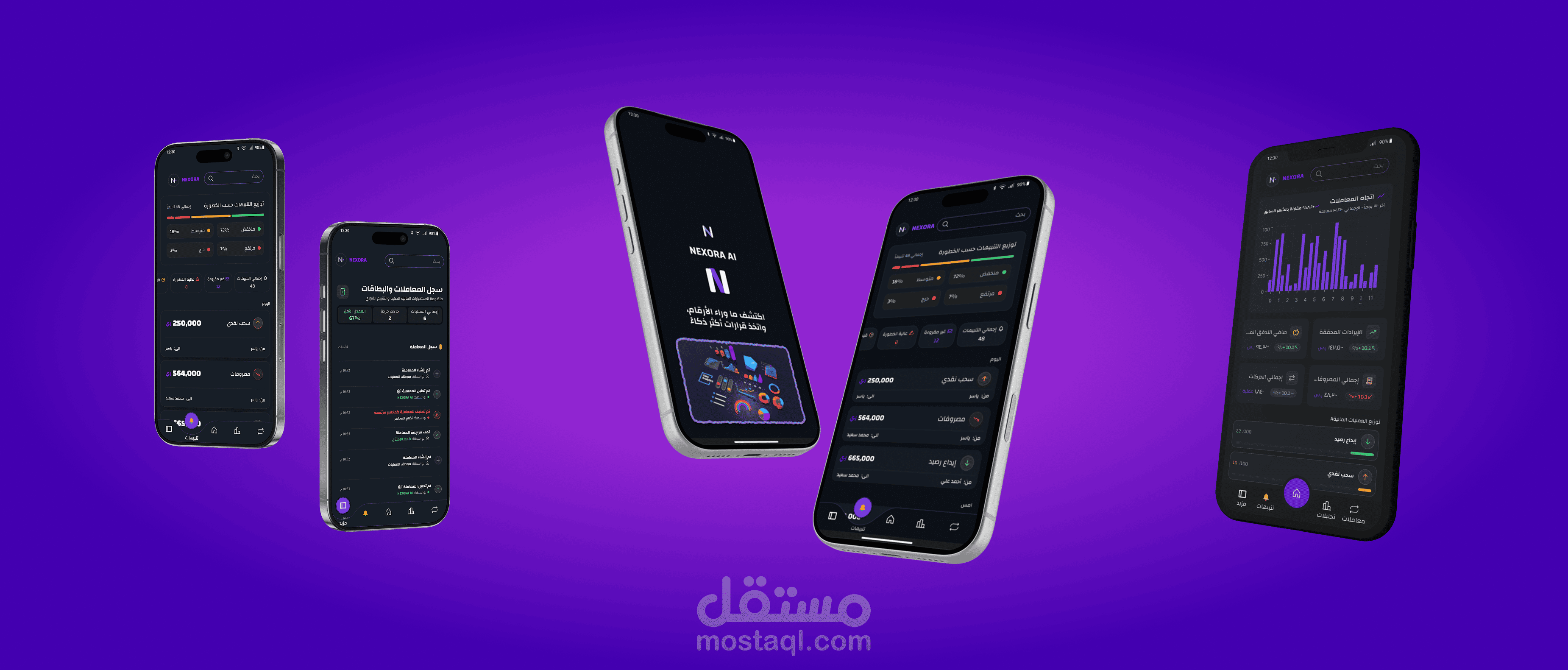 منصة ذكية لإدارة وتحليل المخاطر المالية