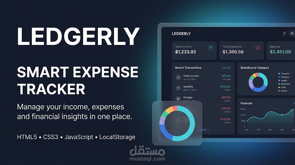 Ledgerly – Smart Expense Tracker
