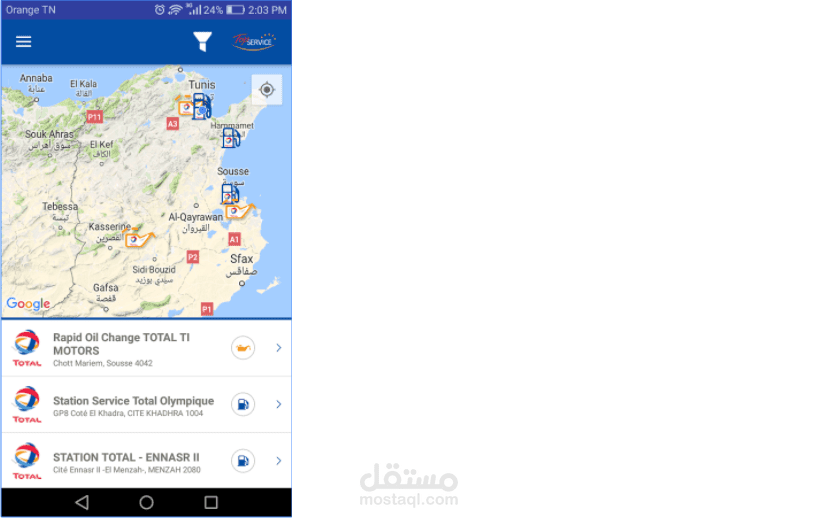 TOTAL / Total Top Services (based SYMFONY3.2 / BOOTSTRAP3 / ANDROID